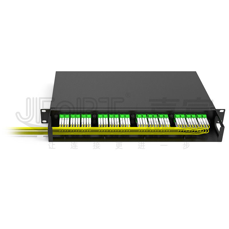 MPO Patch Panel conexión eficiente operación conveniente y configuración flexible de la red de comunicación óptica
