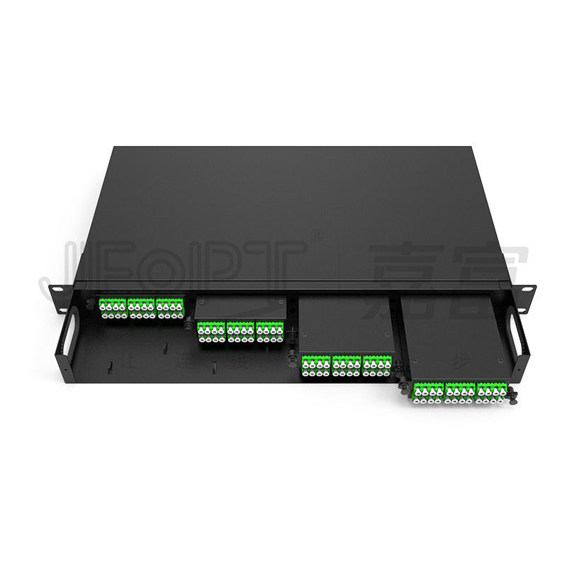 MPO Patch Panel conexión eficiente operación conveniente y configuración flexible de la red de comunicación óptica